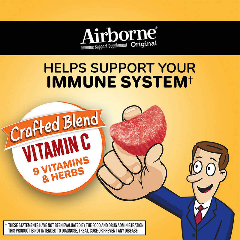 Airborne Immune Support Supplement, 75 Gummies