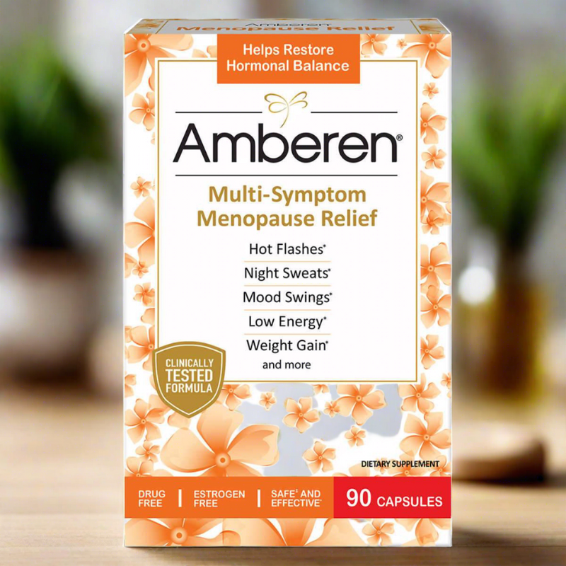 Amberen Multi-Symptom Menopause Relief, 90 Capsules