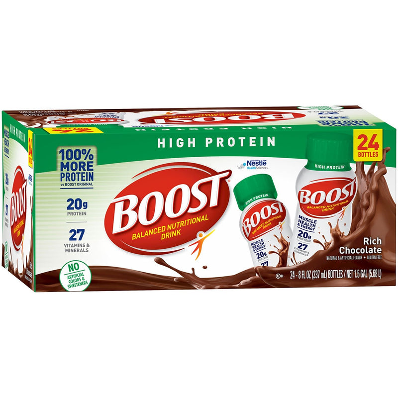 BOOST High Protein Drink, Chocolate (24 pk.) ) | Home Deliveries