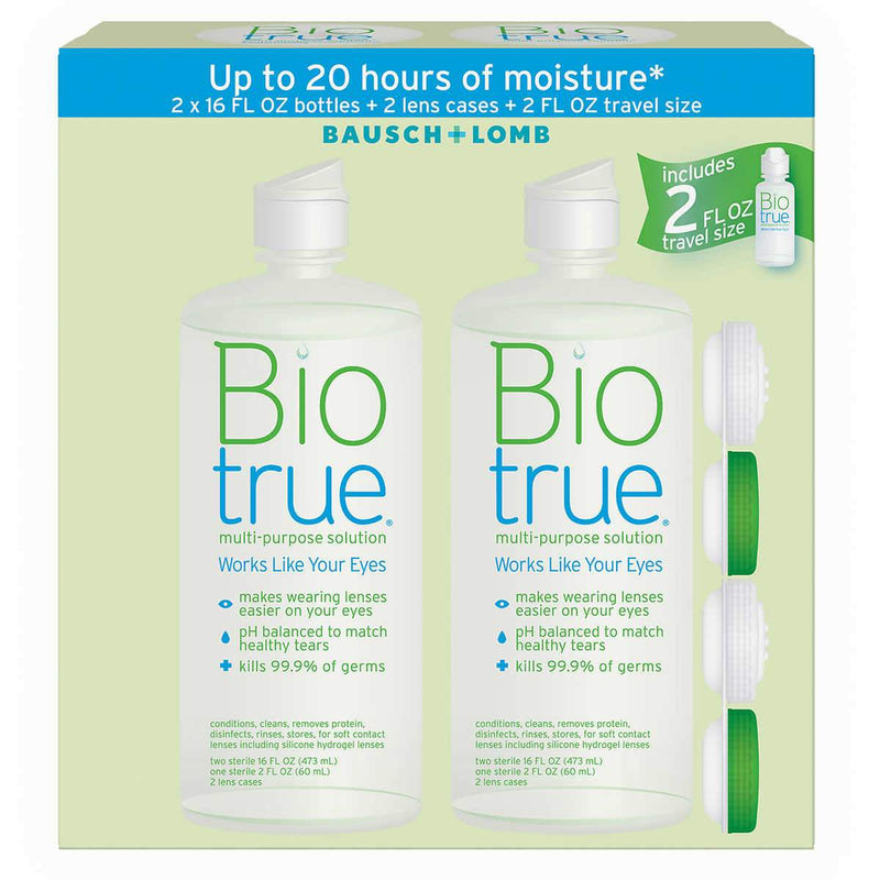 Biotrue Multi-Purpose Solution, 34 Ounces - Home Deliveries