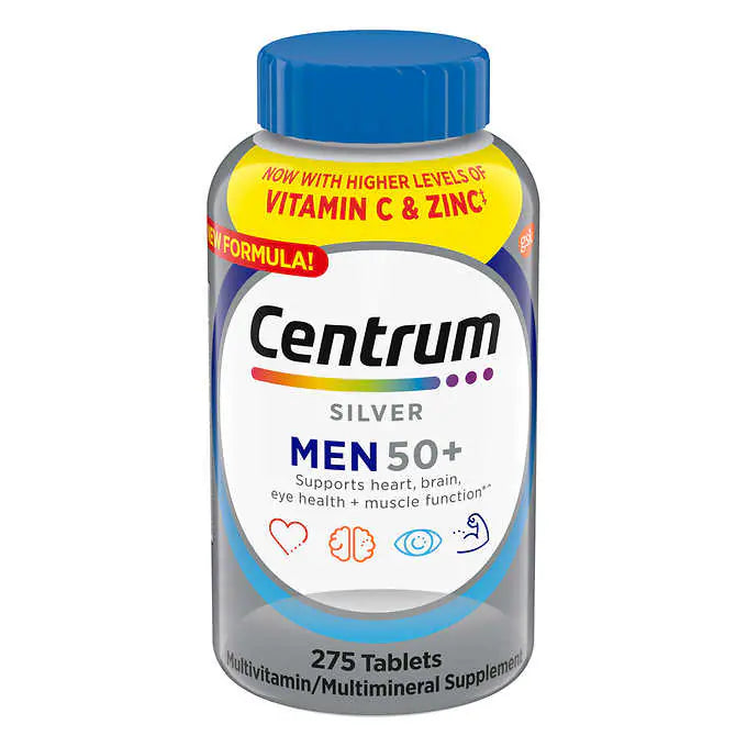 Centrum Silver Men 50+, 275 Tablets