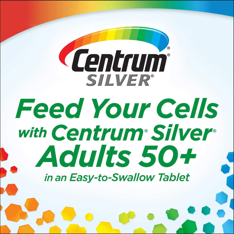 Centrum Silver Adults 50+ Multivitamin, 325 Tablets