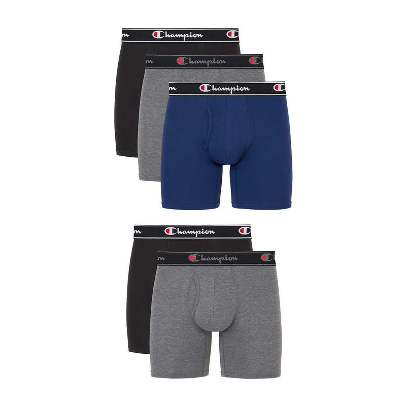 Champion Men's Boxer Brief, 5-pack