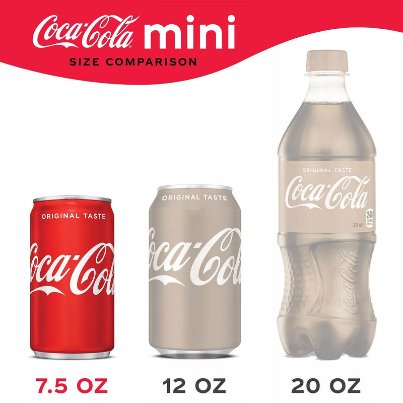 Coca-Cola Mini Cans (7.5 fl. oz., 30 pk.)