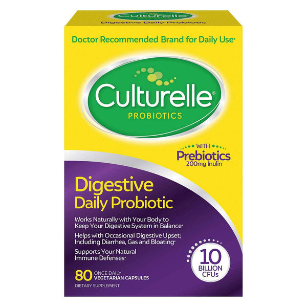 Culturelle Digestive Health Probiotic, 80 Count