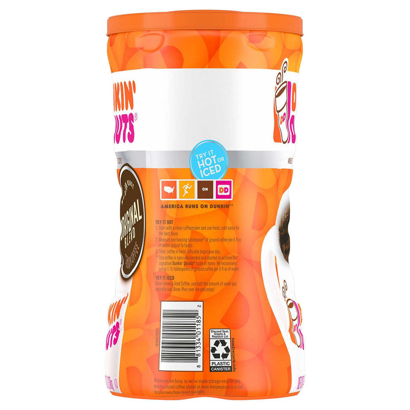 Dunkin’ Donuts Original Blend, 45 oz ) | Home Deliveries