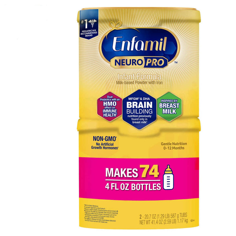 Enfamil NeuroPro Infant Formula 20.7 oz., 2-pack ) | Home Deliveries