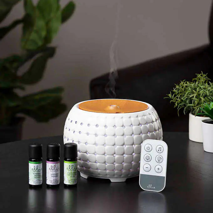 HoMedics Ellia Gather Ultrasonic Aroma Diffuser with Sound