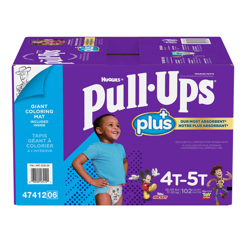 Huggies Pull-Ups Plus Training Pants For Boys ) | Home Deliveries