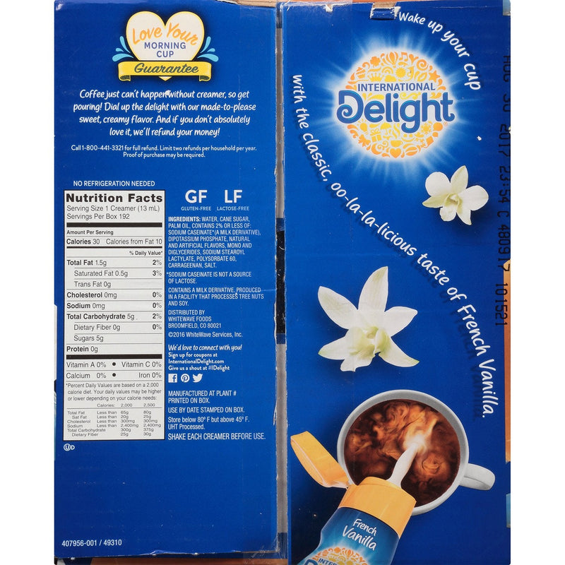 International Delight French Vanilla Creamer Singles (192 count)