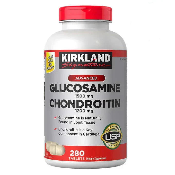 Kirkland Signature Glucosamine and Chondroitin, 220 Tablets