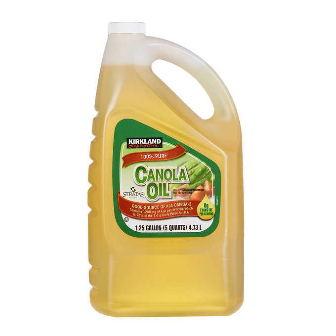 Kirkland Signature, Canola Oil, 1.25 gal