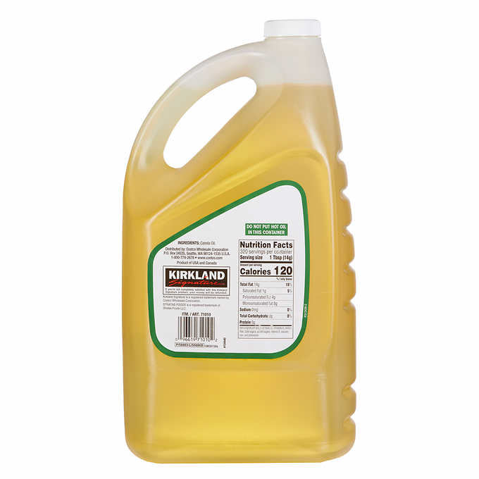 Kirkland Signature, Canola Oil, 1.25 gal