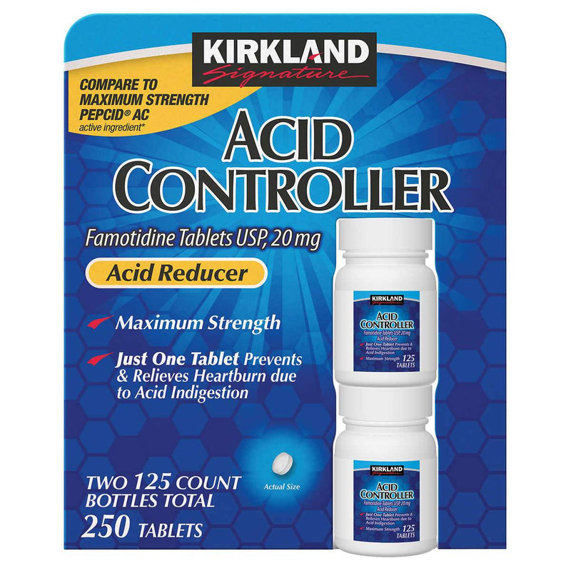 Kirkland Signature Acid Controller 20mg., 250 Tablets