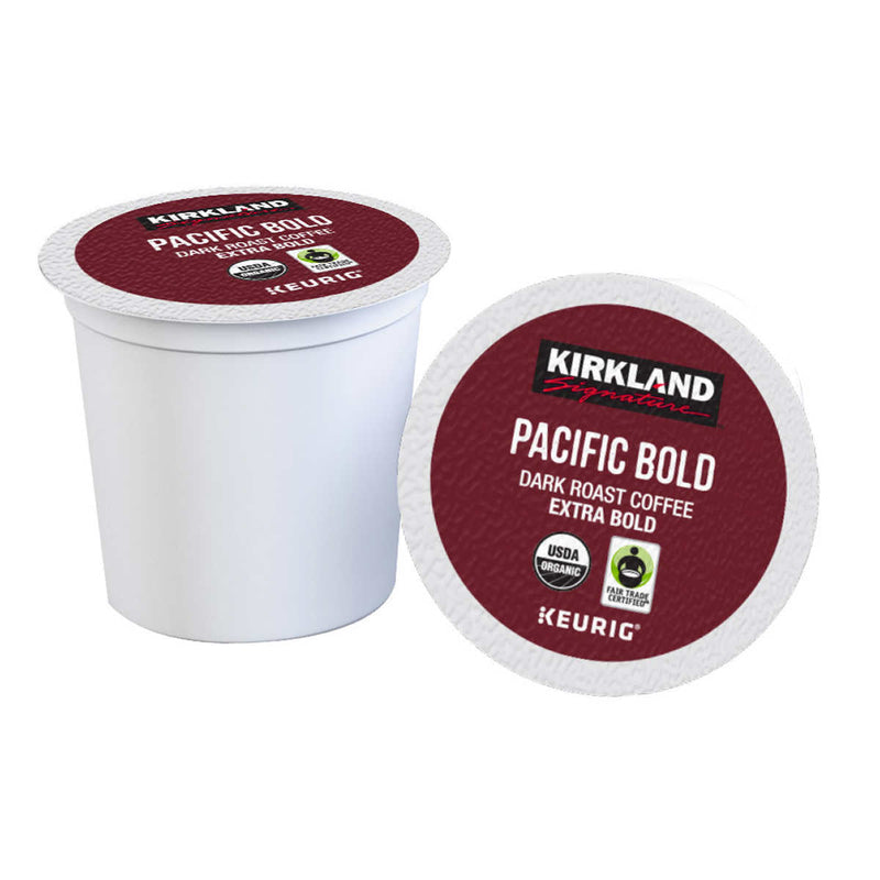 Kirkland Signature Coffee Organic Pacific Bold K-Cup Pod, 120-count ) | Home Deliveries