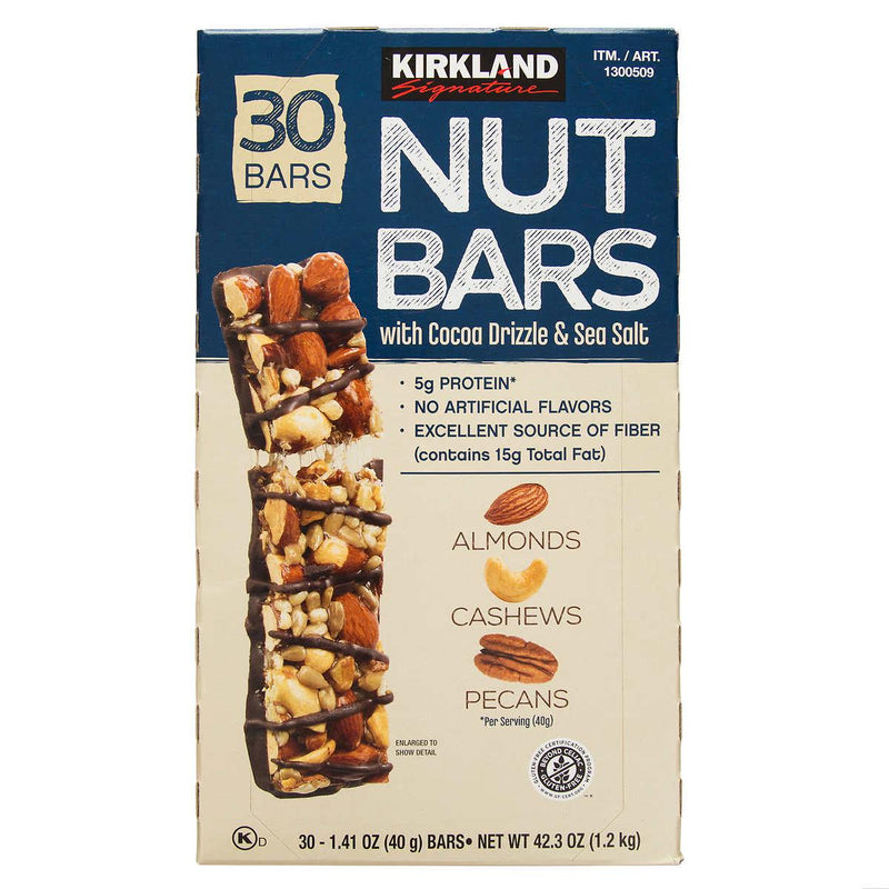 Kirkland Signature Nut Bars, 1.41 oz, 30-count ) | Home Deliveries