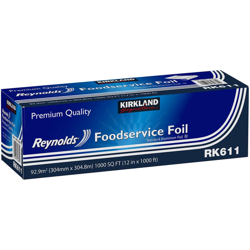 Kirkland Signature Reynolds Foodservice Foil, 12 in x 1,000 ft