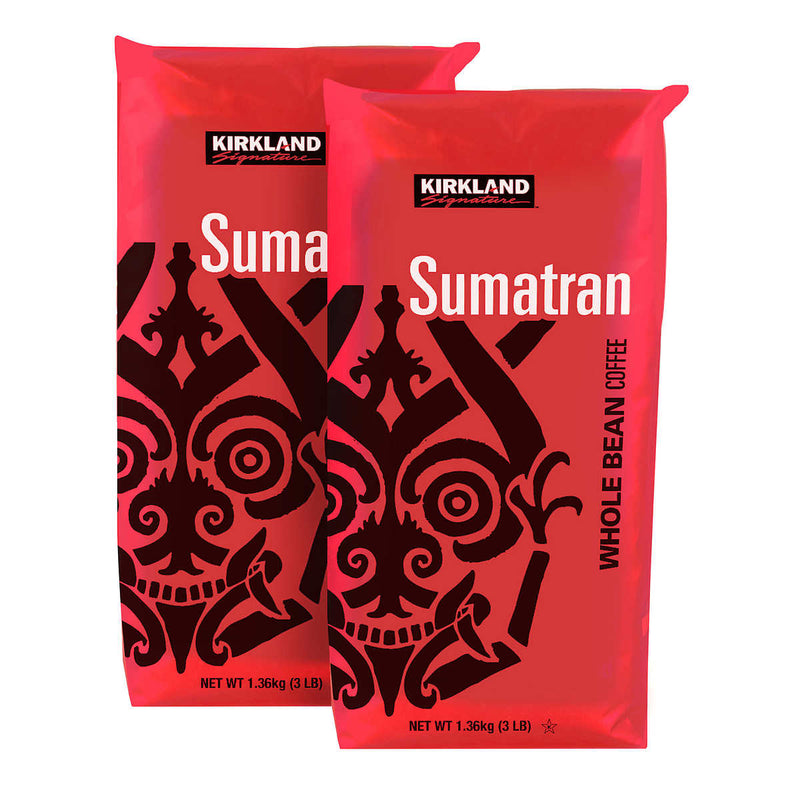 Kirkland Signature Sumatran Whole Bean Coffee 3 lb, 2-pack ) | Home Deliveries