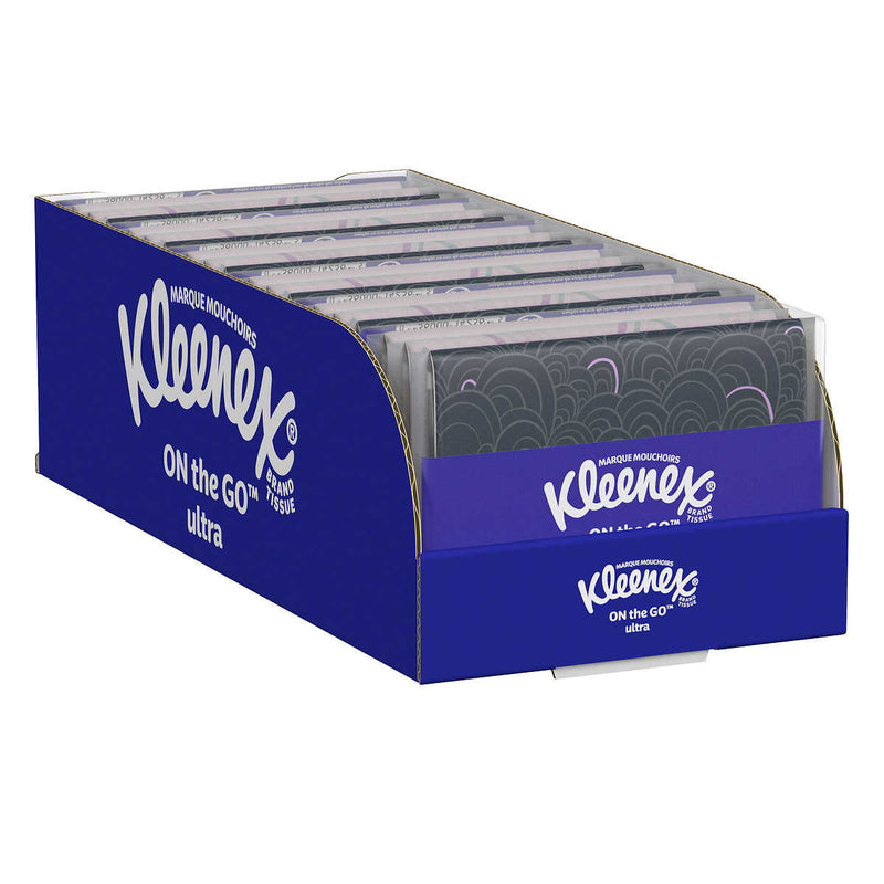 Kleenex Slim Wallet Facial Tissues 12-count, 3-pack ) | Home Deliveries