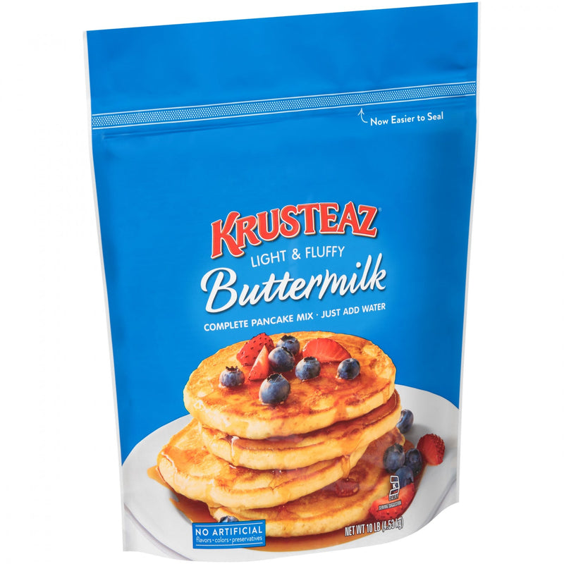 Krusteaz Light and Fluffy Buttermilk Complete Pancake Mix 10 lb. Bag