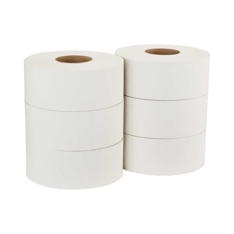 Marathon Jumbo Roll Bath Tissue, 2-Ply, 900 ft Rolls, 6 Rolls