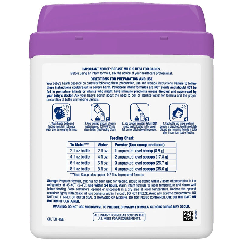 Member's Mark Gentle Baby Formula Milk-Based Powder With Iron (48 oz.)