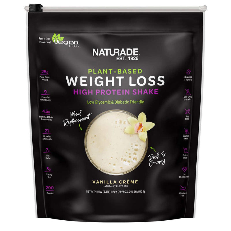 NATURADE Plant-Based Weight Loss High Protein Shake, 41.5 oz ) | Home Deliveries