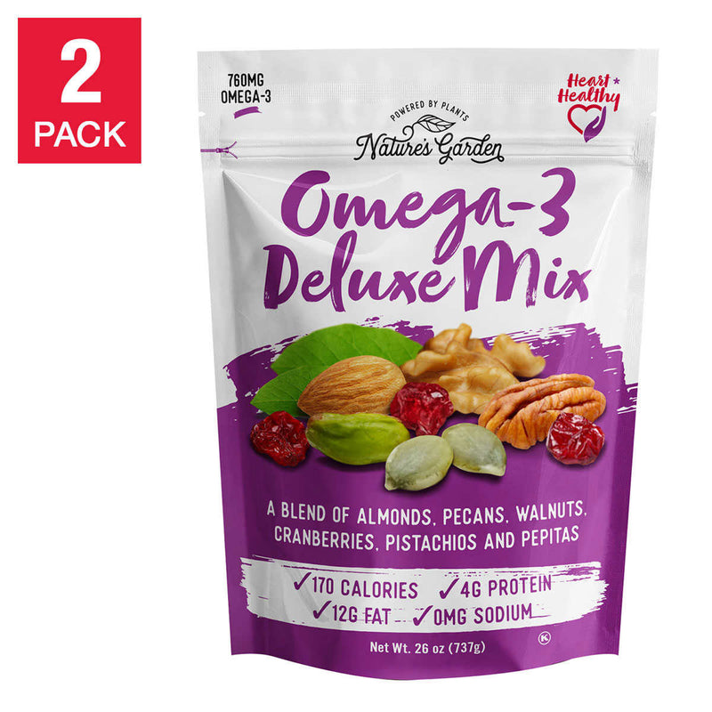 Nature's Garden Omega-3 Deluxe Mix 26 oz, 2-pack ) | Home Deliveries