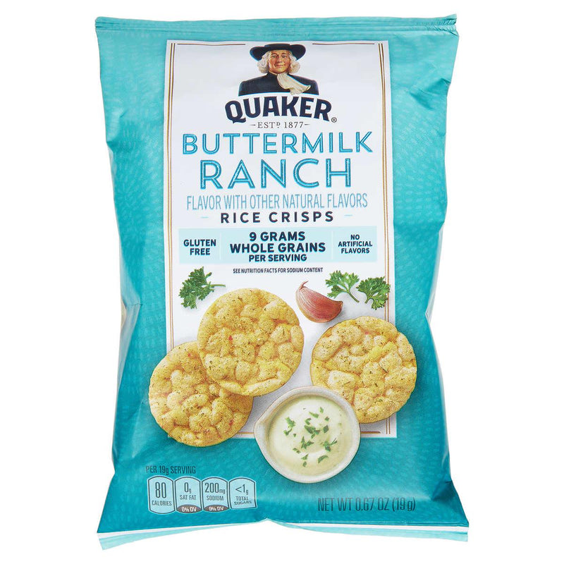 Quaker Rice Crisps, Variety Pack, 36-count