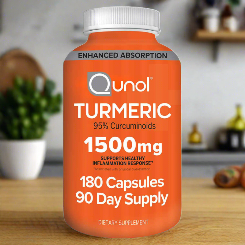 Qunol Turmeric 1,500mg., 220 Capsules