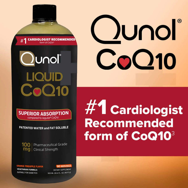 Qunol Liquid CoQ10 100 mg., 30.4 Ounces - Home Deliveries