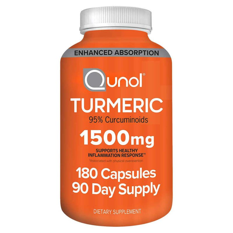 Qunol Turmeric 1500 mg 180 capsules