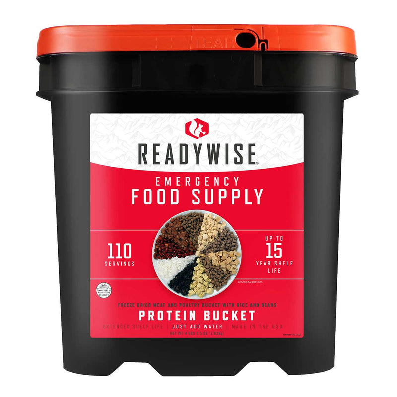 Readywise 110 Serving Emergency Protein Bucket ) | Home Deliveries