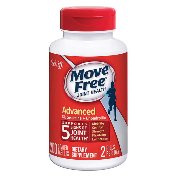 Schiff Move Free Advanced Joint Supplement, 200 Tablets