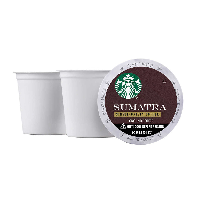 Starbucks Coffee Single Origin Sumatra Dark Roast K-cup, 72-count ) | Home Deliveries