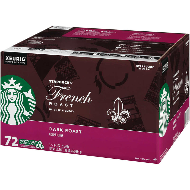 Starbucks Dark French Roast K-Cup, 72-count ) | Home Deliveries