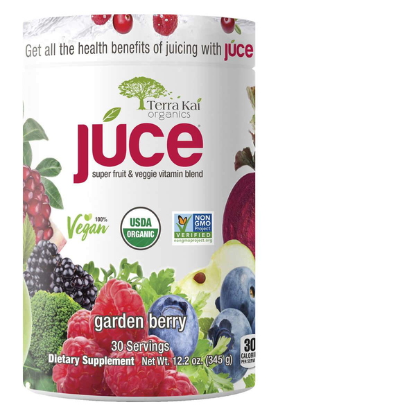 Terra Kai USDA Organic Juce Super Fruit and Veggie Powder, 12.2 Ounces