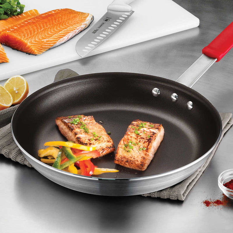 Tramontina Professional 12" Restaurant Fry Pan, Nonstick Aluminum ) | Home Deliveries