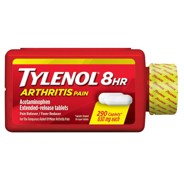 Tylenol 8 Hour Arthritis Pain, 290 Caplets